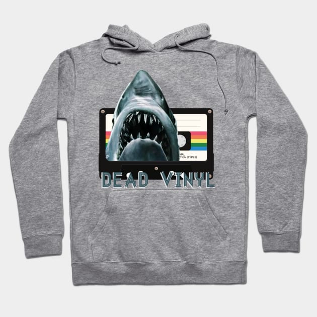 Shark Design Hoodie by Dead Vinyl